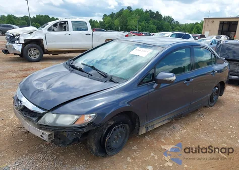 2009 Honda Civic Hybrid from USA, damaged, VIN JHMFA36239S018641